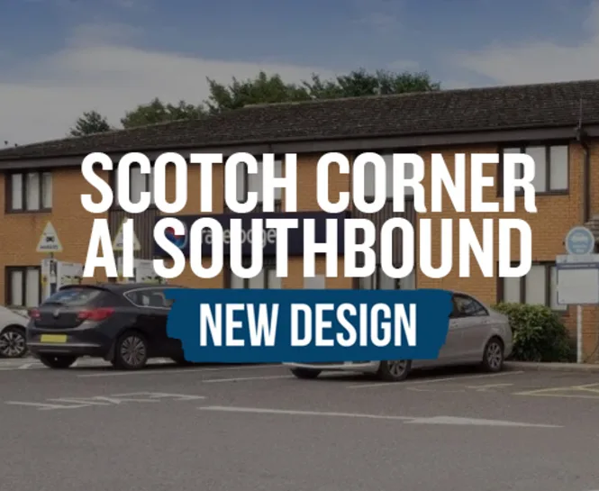 Scotch Corner A1 Southbound